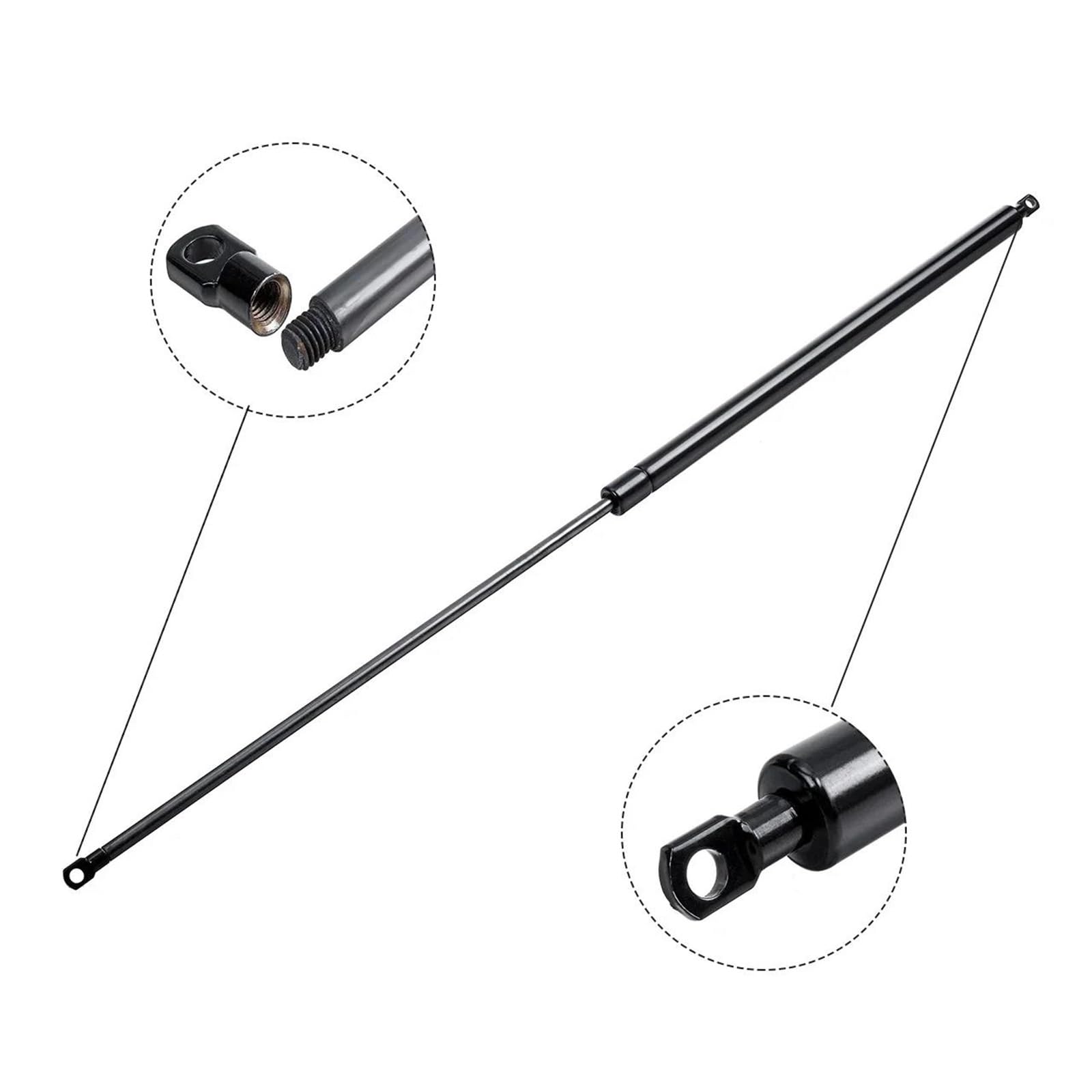 Vérin À Gaz Pour Hayon Entretoises À Gaz Pour Voiture 2 Pièces 150-900N 860mm Capot Coffre Hayon Barre Support Ressort Pour Lit Bus Camion Fenêtre Bateau