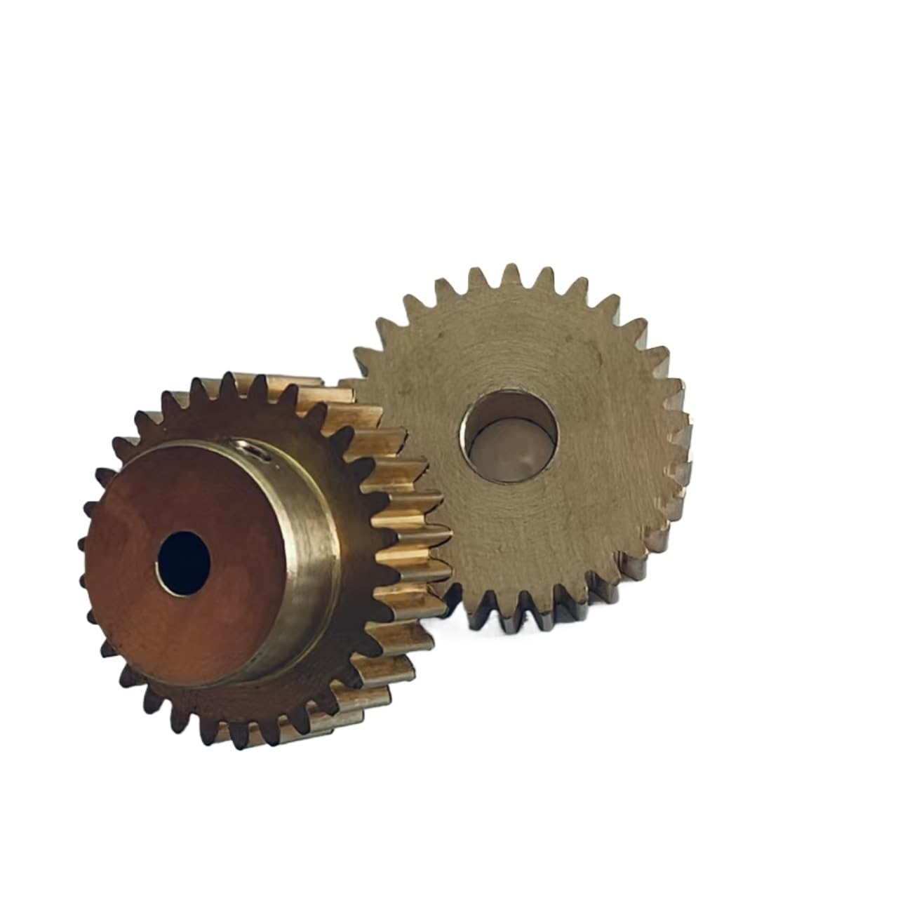 Cylindrical Drive 1pcs 0.7 Module 19 Teeth Copper Gear 0.5M 19T Spur Gear with Step 3mm 3.17mm 4mm 5mm 6mm Bore Cylindrical Gear Rack Machinery(4MM BORE)