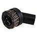 Produktbild BQLZR Black 25mm Horse Hair Round Dusting Brush Fit 1.25" Vacuum Cleaner Attachment