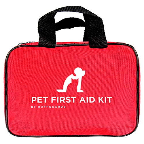 RUFFGUARDS Pet First Aid Kit for Dogs, Cats, Guinea Pigs and More –