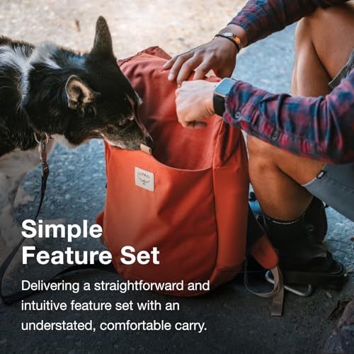 Image of Osprey Arcane Roll Top Commuter Backpack, Black OS