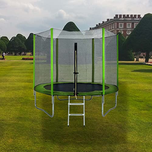 Muafafa Trampolin Ersatznetz,Trampolin mit Sicherheitsnetz,Trampolin Netz Ø 244 305 366 cm 6 8 Stangen,Gartentrampolin… – Bild 4