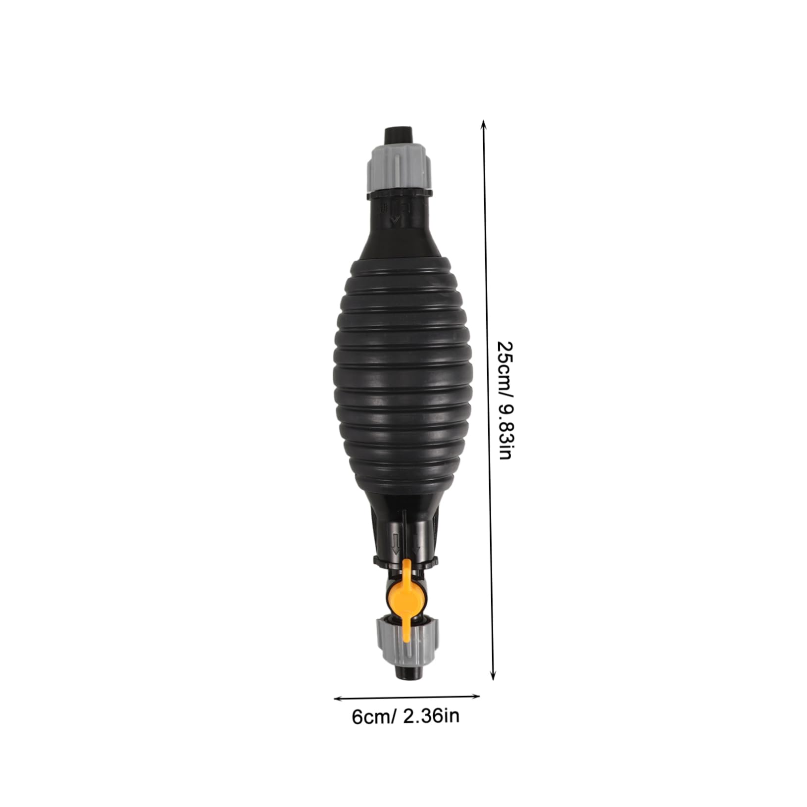 Luxshiny Handpumpe zum Absaugen von Benzin und Öl mit Selbstansaugender Funktion aus Pvc Multifunktional für Notfälle und Fahrzeugbetrieb Geeignet Gewerbe, Industrie & Wissenschaft