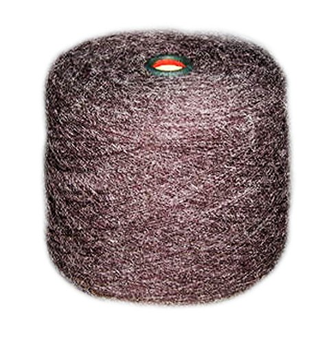 Lana de alpaca peruana para tejer sin nudos abrigo suave de 1 kg color morado 2
