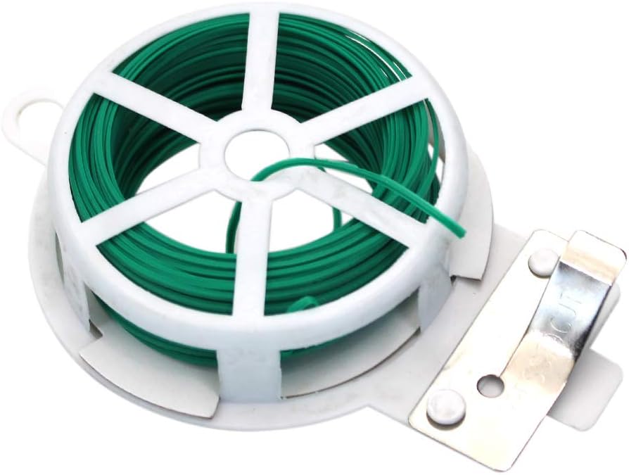 39 Pieces Potted Plant Trellis Kits for Climbing Plants Bundle Set- 6 Leaf Shape Garden Plant Supports Houseplants Trellis, 18 Plant Clips, 12 Plant Wrap Tie, 1 Roll Wire Twist Tie for DIY Garden Cli