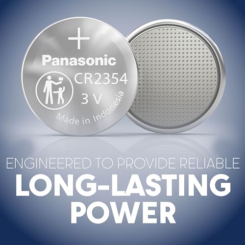 Image of Panasonic CR2354 3.0 Volt Long Lasting Lithium Coin Cell Batteries in Child Resistant, Standards Based Packaging, 2-Battery Pack