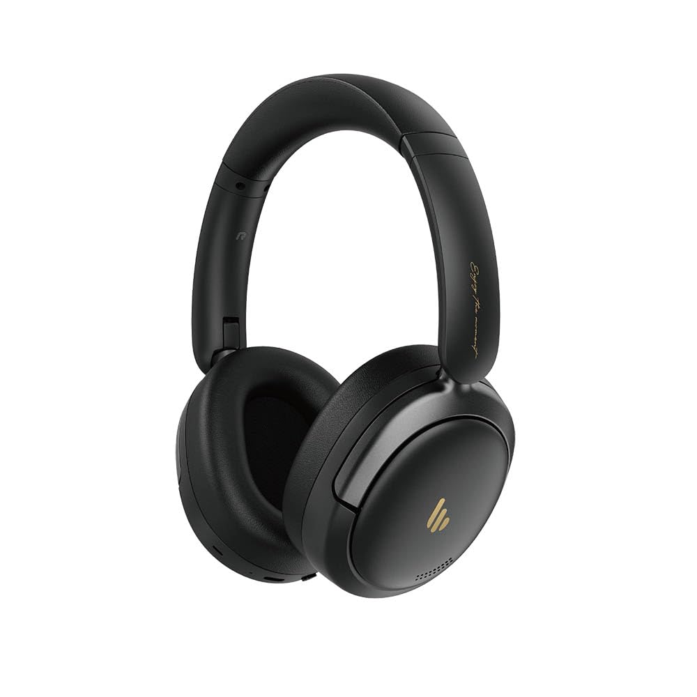 Edifier Atom MAX słuchawki bezprzewodowe z pałąkiem na głowę - 44 dB, dźwięk Hi-Res, Bluetooth 5.4, wyraźne połączenia, bateria 45h, komfort przez cały dzień.