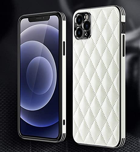 Coque en cuir véritable iPhone 12 / 12 Pro protection d'objectif chic - 2
