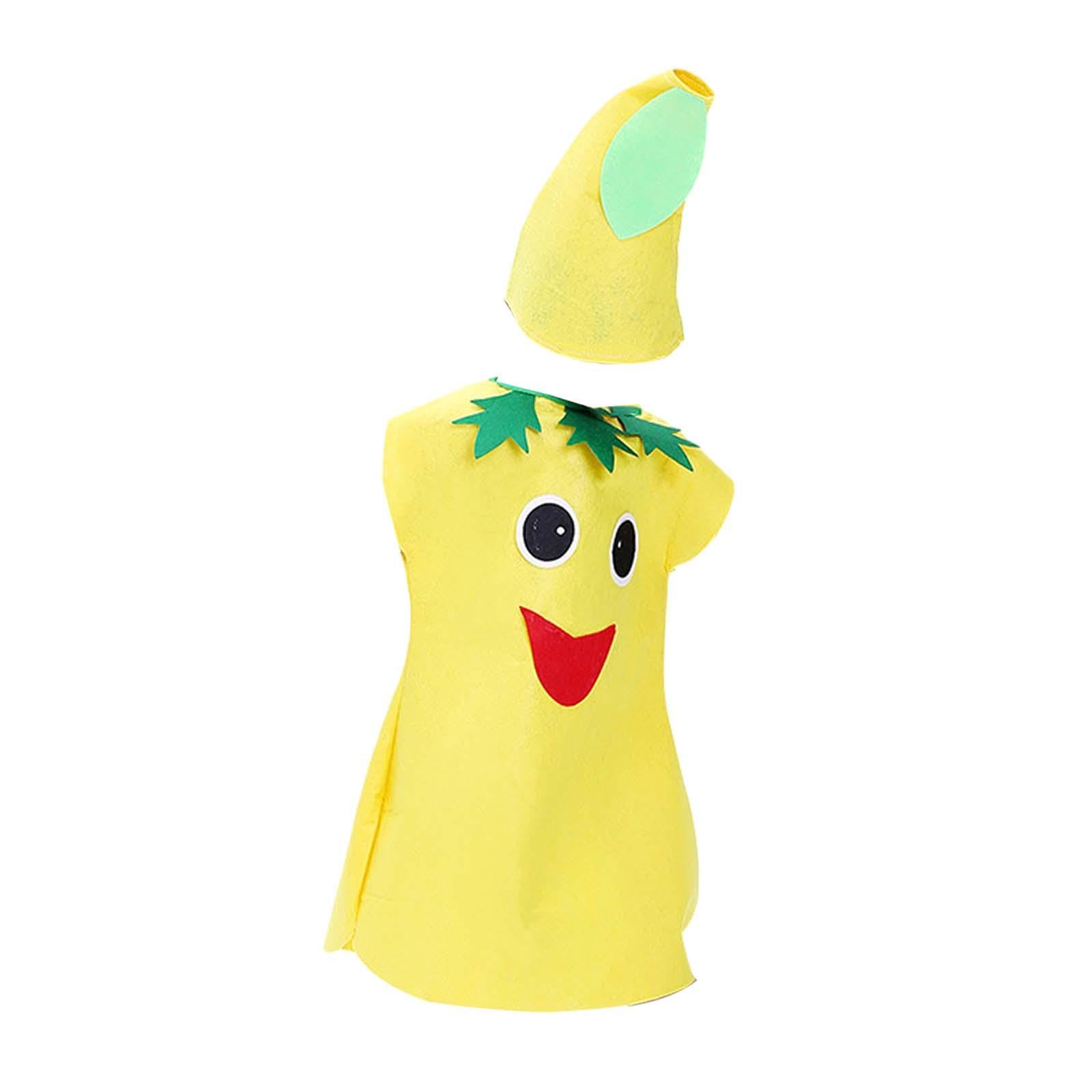 Fruit Costume for Kids, Cosplay Costume for Boys And Girls, for Parties, Stage Performances, Halloween Accessories, Gourd