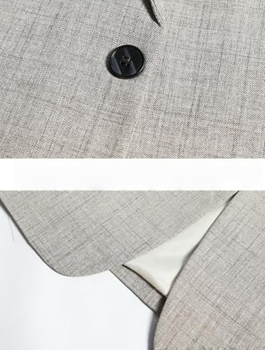 Mens Linen Blazer Jacket Slim Fit Summer Casual Sports Coat for Beach Wedding Party4