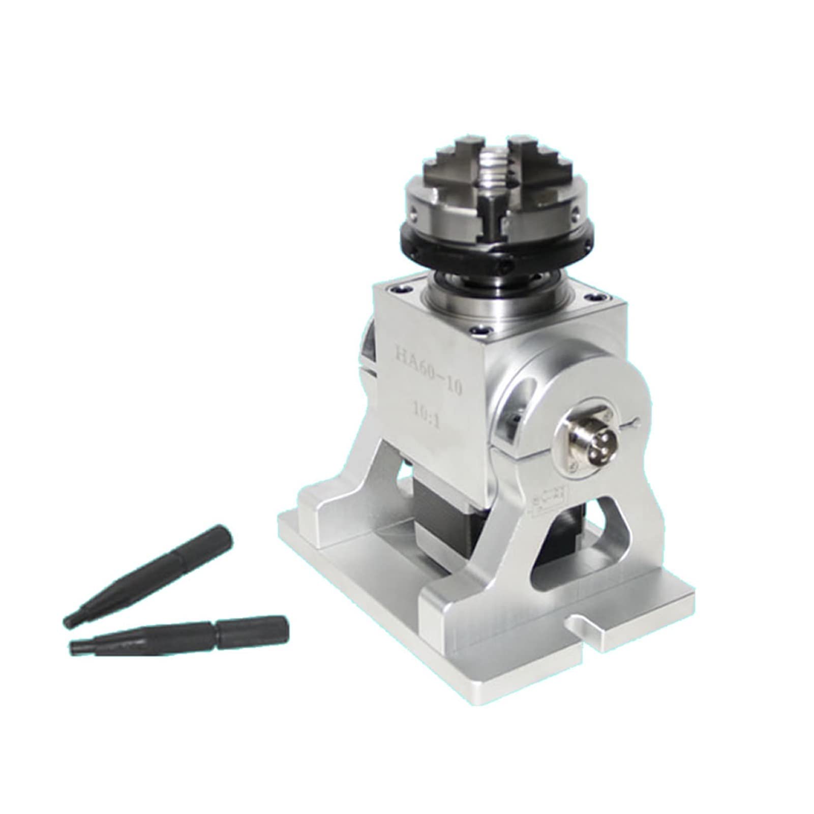 CNC Équipement planétaire NEMA 23 4ème axe rotatif 65 mm 3 mâch(Rotary Axis)