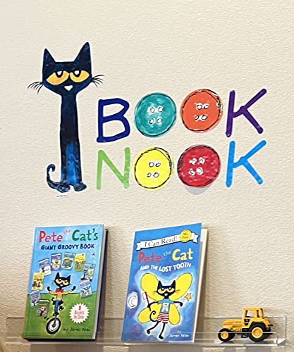 Vinilo decorativo Pete The Cat 20x11 pulgadas miniatura 5