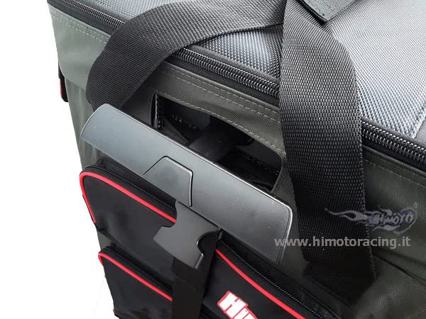 HIMOTO Borsone Trolley Trasporto Modelli elettrici ed a Scoppio 1/8-1/10 Porta Utensili modellismo