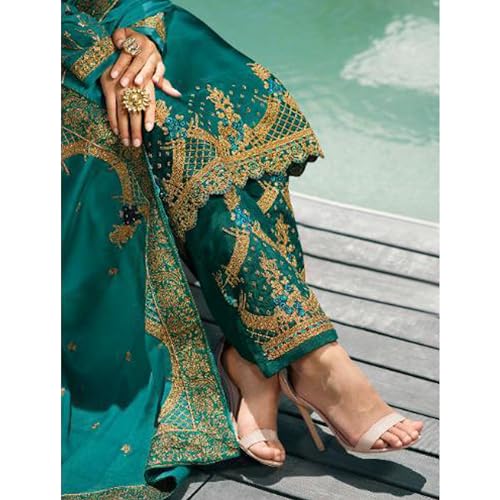 South Asian Wear Pakistani Indian Designer Stitched Palazzo Kameez Shalwar Suits3
