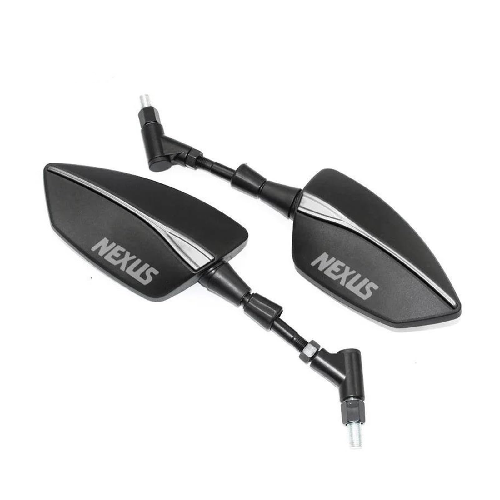 Rétroviseurs Latéraux Moto Pour Gil&era FUOCO 500 GP800 GP850 NEXUS 300 250 E3(Silver)