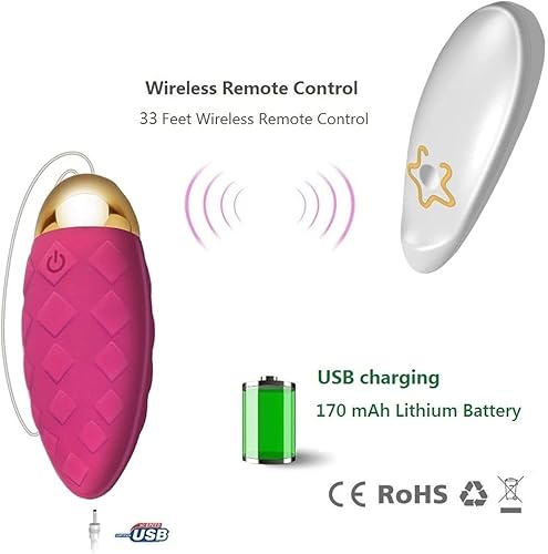 Miniatura 8 de Vibrador de bala, huevos vibradores, juguetes sexuales para adultos, huevos de amor para estimulación del punto G, vibrador para mujeres, producto