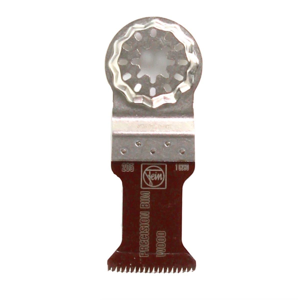 FEIN E-Cut precisión P HCS, Set 5 hojas de sierra, Ancho 35 mm, Longitud 50 mm, Alojamiento Starlock, Dentado Japan de doble hilera