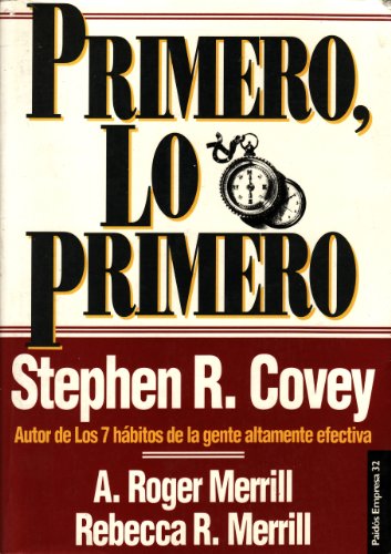 Primero, lo primero / First Things First (Spani... [Spanish] 8449301017 Book Cover