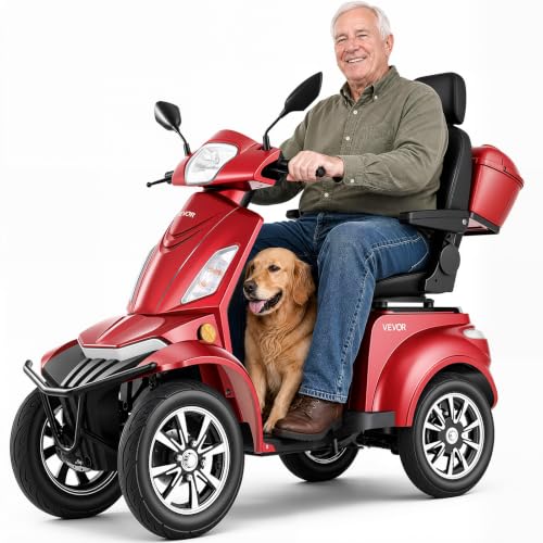 VEVOR Heavy Duty 4-Wheel Mobility Scooter