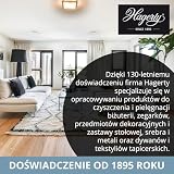 Hagerty Dry Shampoo Proszek do czyszczenia dywanów 500 g I Specjalny suchy szampon w proszku do delikatnych dywanów wykładzin tkanin meblowych I Usuwanie plam z dywanów i tapicerek na sucho