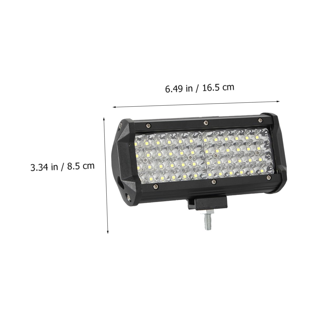 MAGICLULU Barra LED Faro da Lavoro Auto Luce LED Esterno Alta Luminosità per Off Road e Guida Notturna