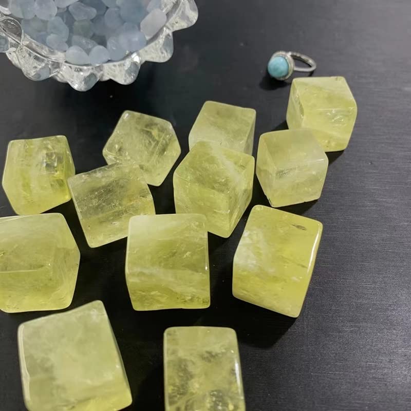 Cristal amarillo natural 1 kg piedras de topacio decoración hogar y jarrones 4
