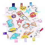 Serviettes pour bébé - elles peuvent servir de mouchoir, de serviette de sudation ou de jouet de jeu, elles peuvent accompagner votre bébé, couverture de sécurité pour bébés