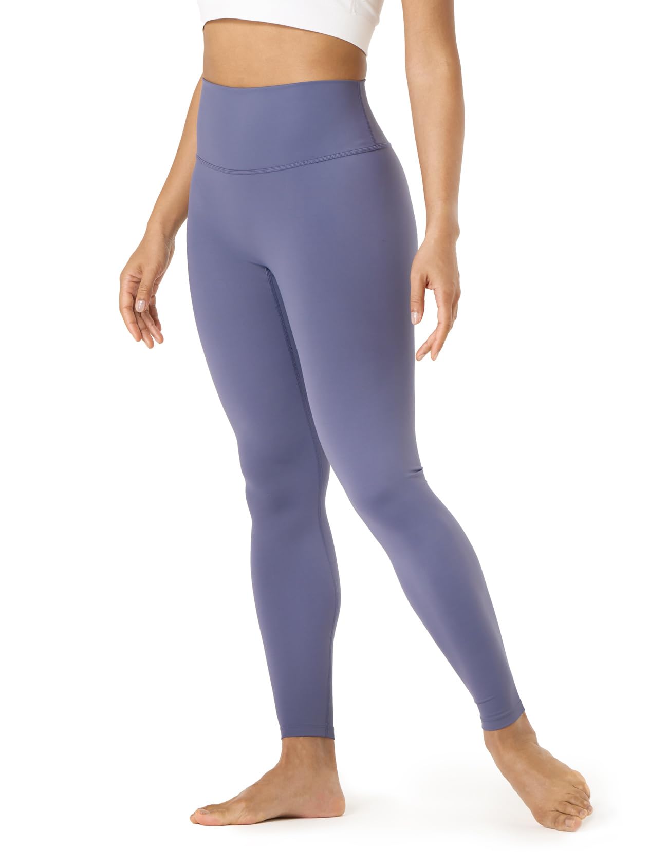 LAPASA Leggins Mujer Cintura Alta Fitness, Mallas de Deporte con Bolsillo, Pantalón Deportivo Elásticos y Transpirable, Leggings Push Up para Running Yoga y Ejercicio L01R1/L09R1/L32R1 — view 32