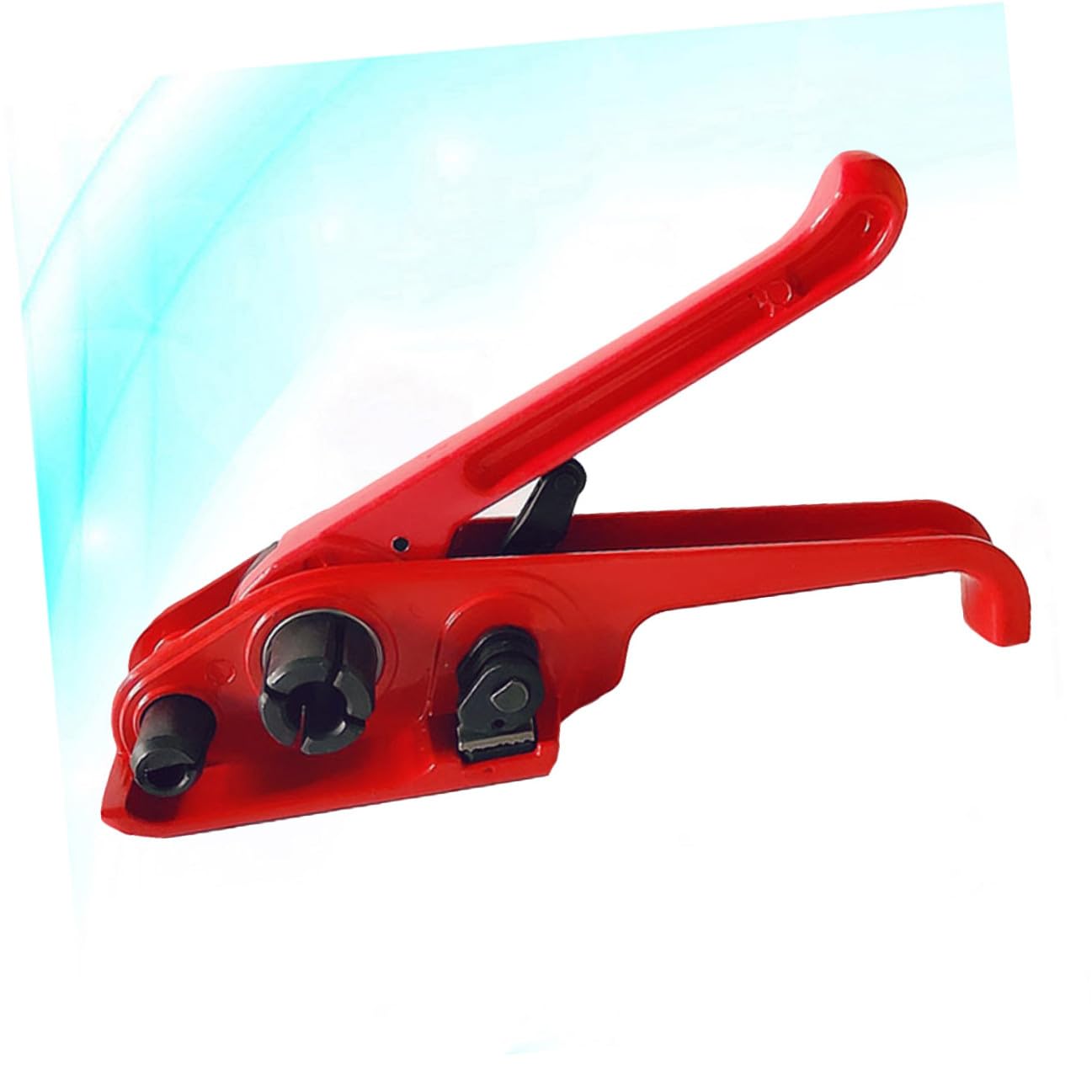 BESTYASH Manuale Tenditore per Reggetta in Plastica Rosso Reggiatrice Resistente per Imballaggi Domestici Ufficio e Scuola Leggera e Facile da Usare Durata Prolungata