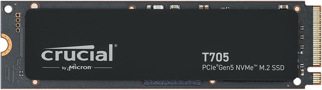Crucial(クルーシャル) T705 2TB 3D NAND NVMe PCIe5.0 M.2 SSD 最大14,500MB/秒 CT2000T705SSD3-JP