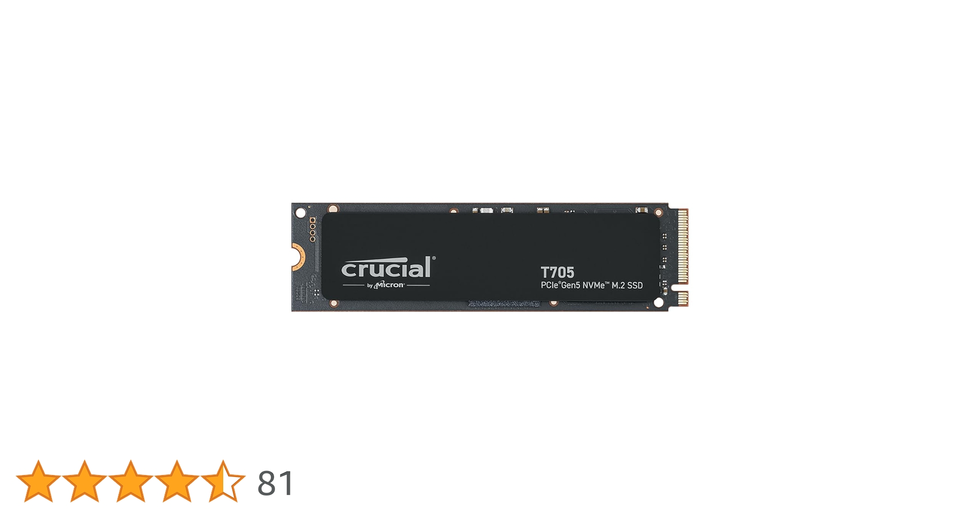 Amazon.co.jp: Crucial(クルーシャル) T705 4TB 3D NAND NVMe PCIe5.0