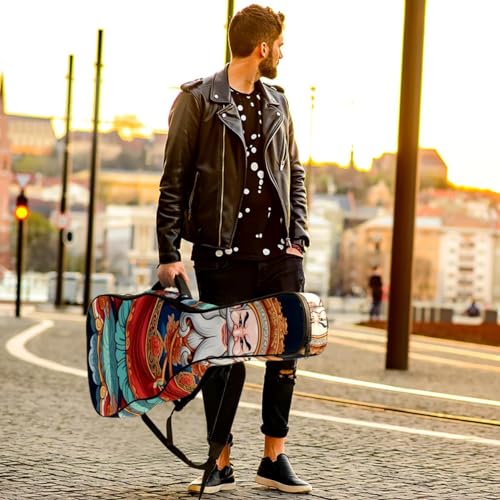 JRHEJTFZ Housse pour guitare acoustique de 1,9 cm d’épaisseur – Imperméable – Durable et élégant – Dieu chinois de la richesse, Multicolore 5., 42.9×16.9×4.7 in, Motif imprimé tendance - Les Beatles, Paul McCartney, John Lennon, RIngo Starr, George Harrison JRHEJTFZ Housse pour guitare acoustique de 1,9 cm d'épaisseur - Imperméable - Durable et élégant - Dieu chinois de la richesse, Multicolore 5., 42.9x16.9x4.7 in, Motif imprimé tendance – Image 7