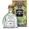 PATRON Silver Premium Tequila, 40% ABV, 70cl / 700ml, in a Limited-Edition Mexican Heritage Tin, Made from the Finest 100% Weber Blue Agave, Handcrafted in Mexico, Packaging May Vary – Patrón