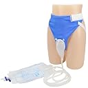 New Urine Collector – Urinal for Breathable Adjustable Reusable Silicone Collector with Portable Wearable Odour - Free Urinary Drainage Bag System with 2000 ml and 1000ml bags (MALE) gallery image
