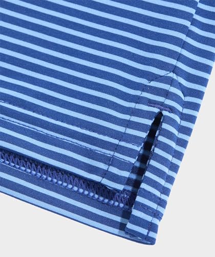Image of Vineyard Vines Kids Bradley Stripe Sankaty Polo (Toddler /Little Kids /Big Kids)