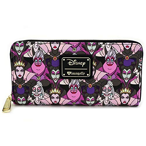 Image of Disney Villians Floral Wallet