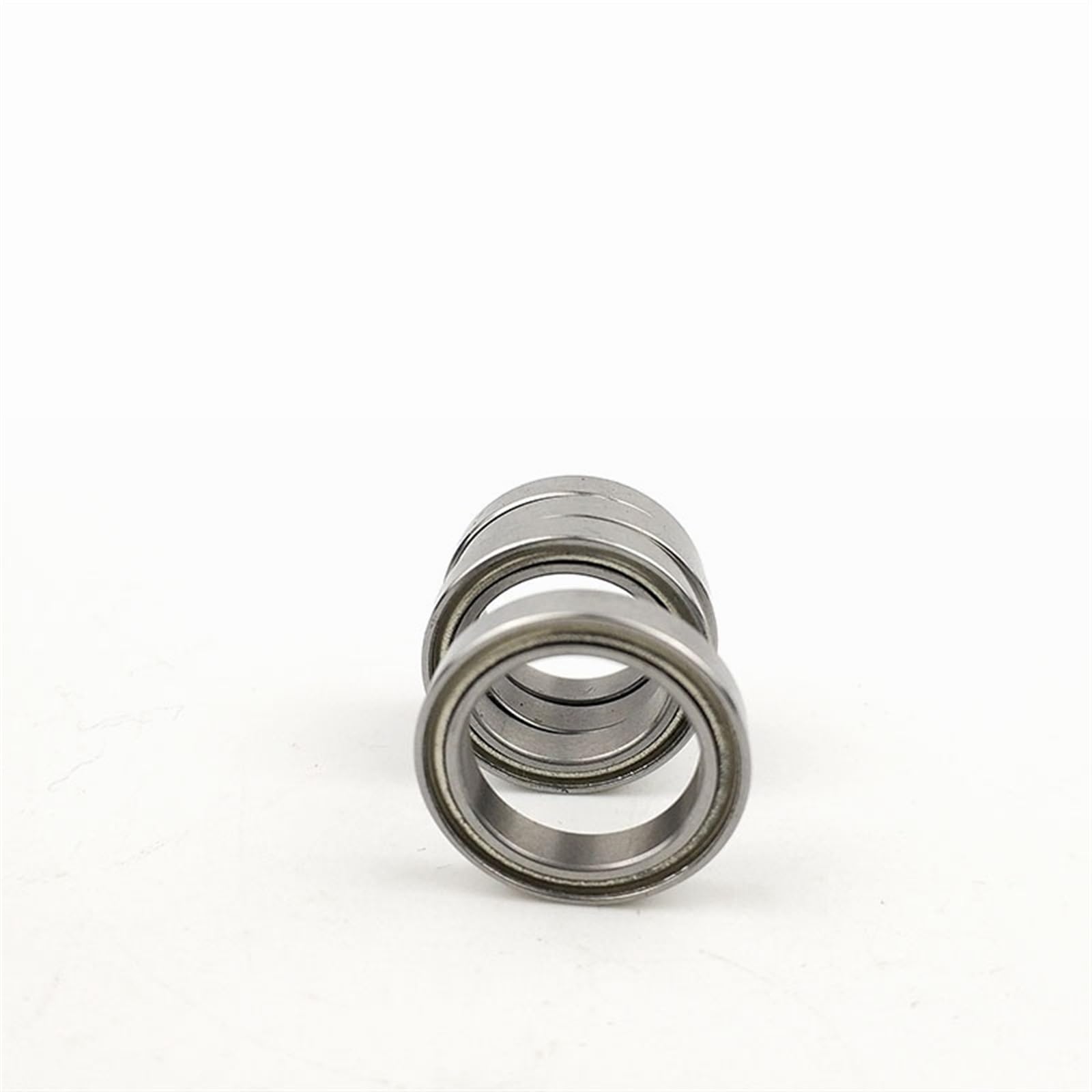 Rodamientos de bolas de ranura profunda de sección delgada ABEC-1 6702ZZ (4 piezas, 15 x 21 x 4 mm) con carcasa de fundición de hierro macizo