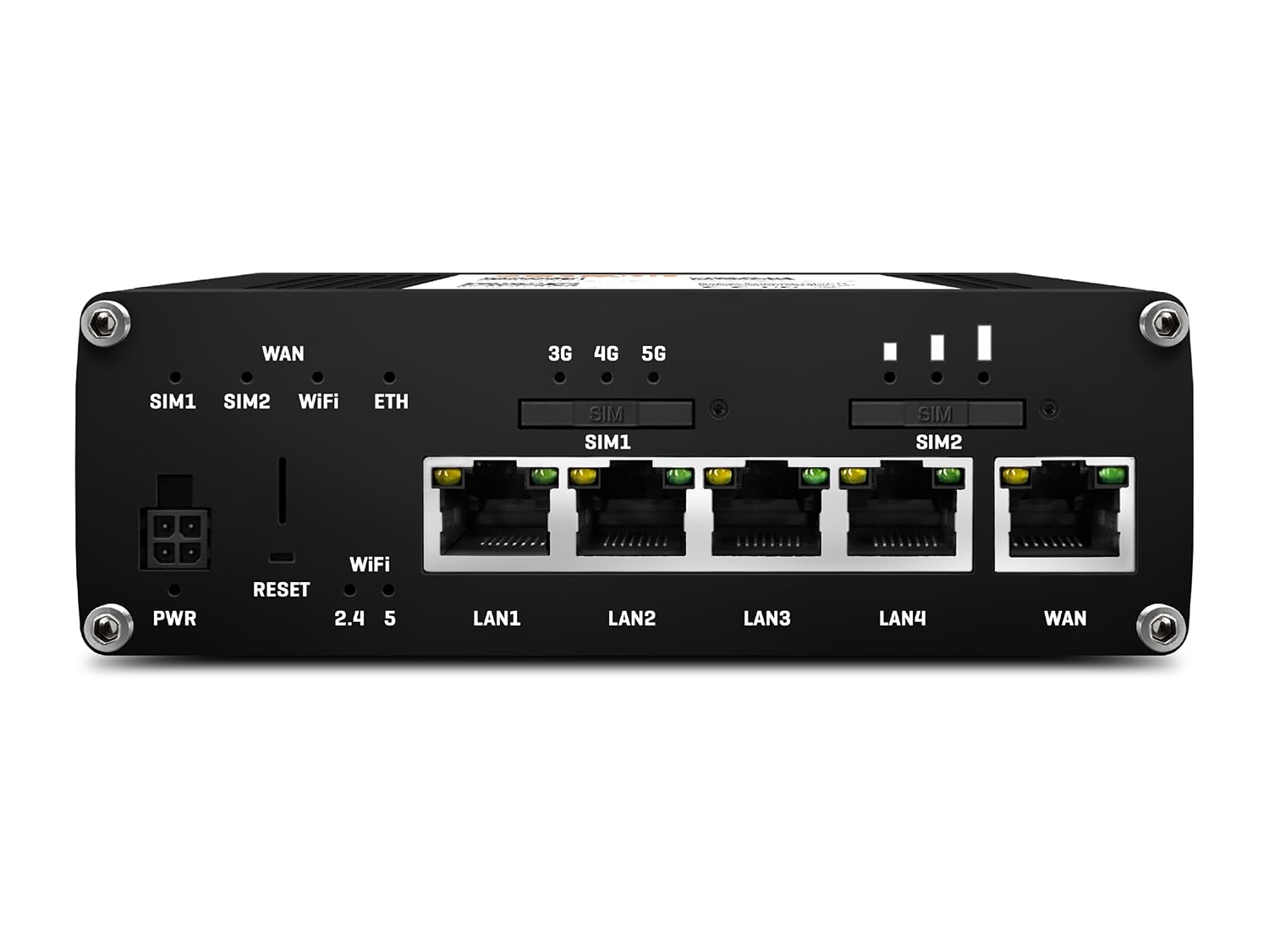 SELFSAT MWR 5540 5G Cat 12 WLAN Router bis 2,6 Gbps inkl. Shark 5G Antenne schwarz