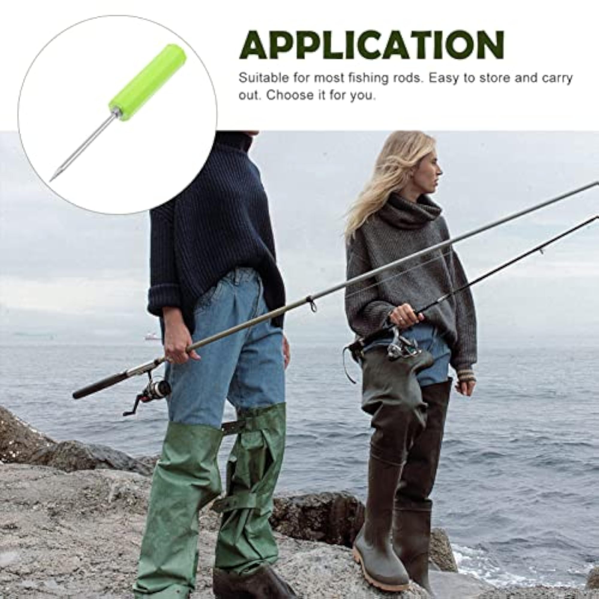 Imported Fishing Rod Holder Ground Plug-in