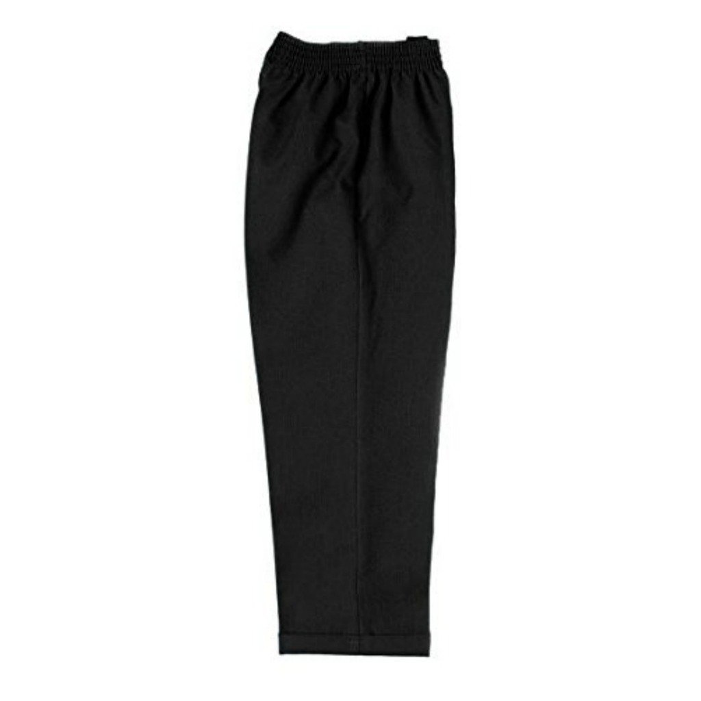 Zeco Pantalones de colegio con ajuste estándar y media elasticidad con gabardina – edad 3 – 14 años, negro, gris, carbón, marrón y azul marino