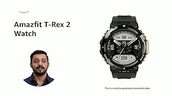 Renewed) Amazfit T-Rex 2 Premium Multisport GPS Sports Watch, Real