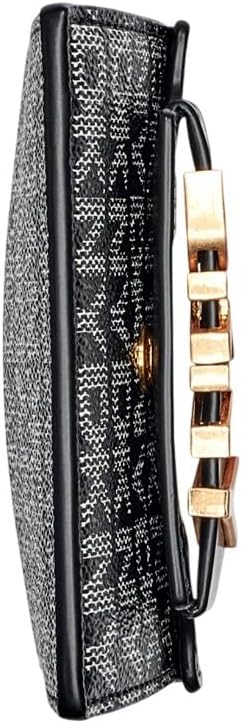 DKNY, Card Case, Avril Card Case, BK Logo-BK, 1SZ