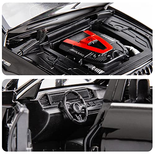Modelo de Auto AMG GLE 63S Escala 1:32 Negro miniatura 4