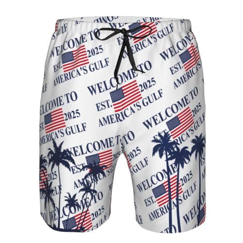 Welcome to The Gulf of USA Shorts Pro Quick Dry Men's Beach Shorts Swimsuits