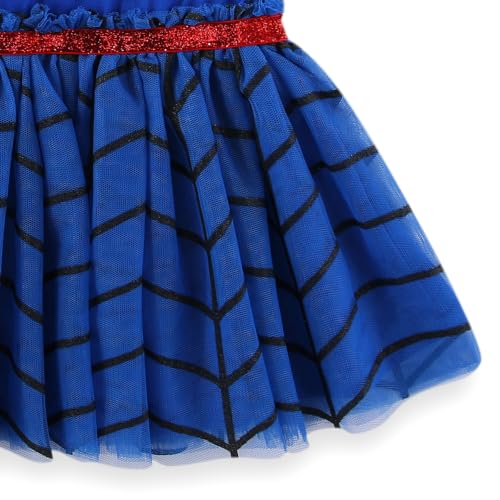 Marvel Spider-Man Girls Hooded Tulle Cosplay Dress for Toddler to Big Kids by Marvel - Used condition - Image 6
