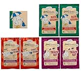 6er Pack Dresdner Essenz Pflegebad 2x Bleib gesund + 2x Träum gut + 2x Sanft zu dir (6x 60g)