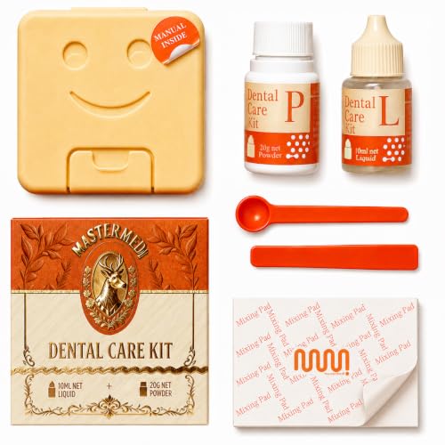 Zinc Oxide Eugenol Dental Cement Kit for Crowns...