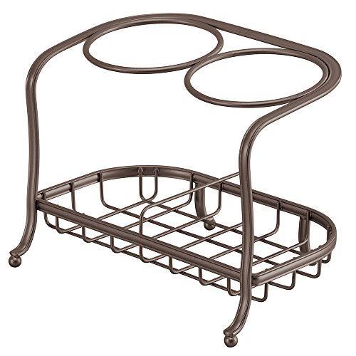 iDesign York Lyra Free-Standing Hair Styling Tool Holder - 8.77