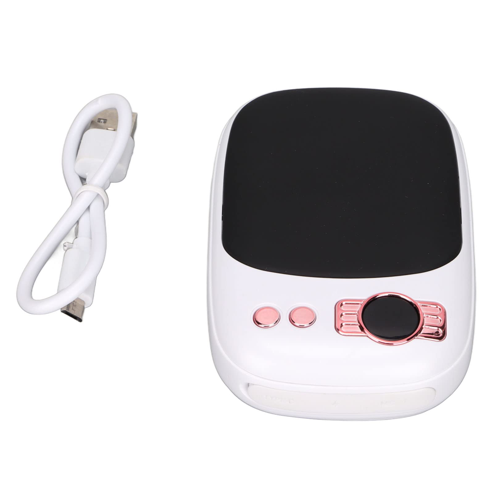Wakects Chauffe-Mains électrique Rechargeable 10000mAh Power Bank avec