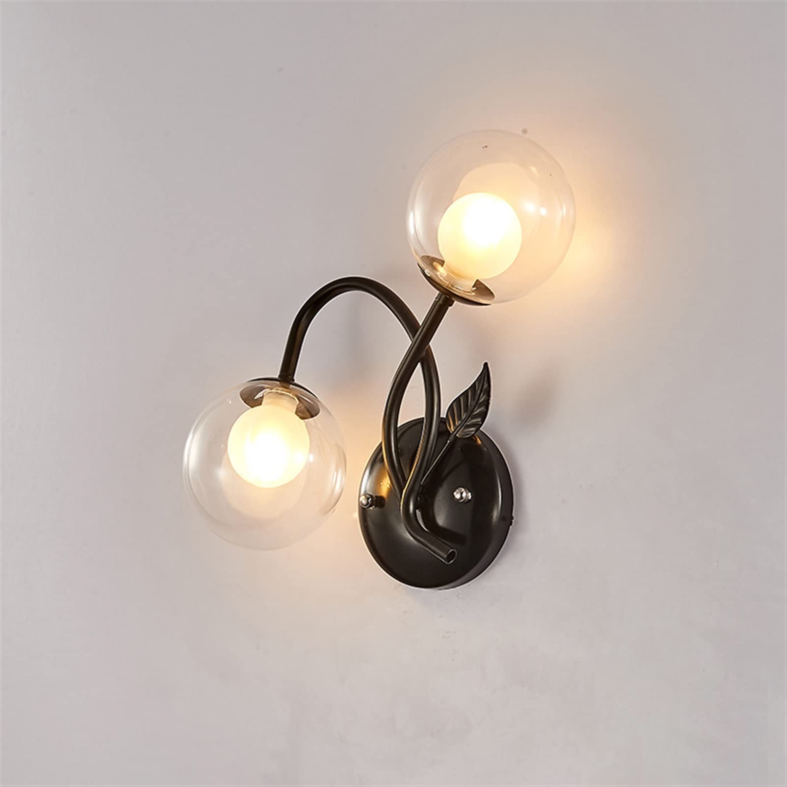 Lámpara de pared elegante MESKEL acabado dorado USB para restaurantes 4